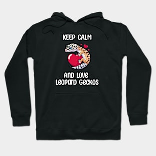 Leopard Gecko Keep Calm and Hoodie